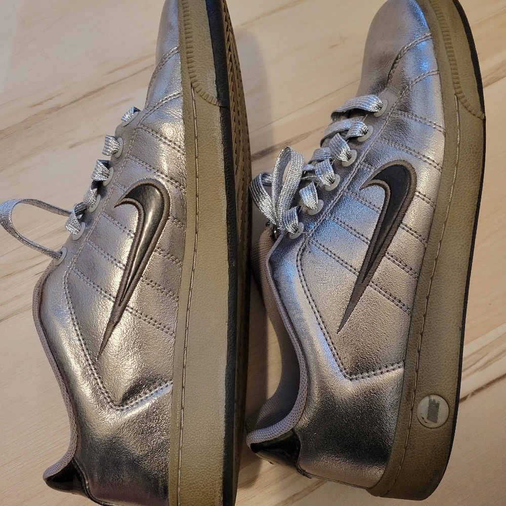 Siver Nike shoes